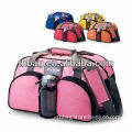 fashional 600D polyester travel bag with water bottle holder
